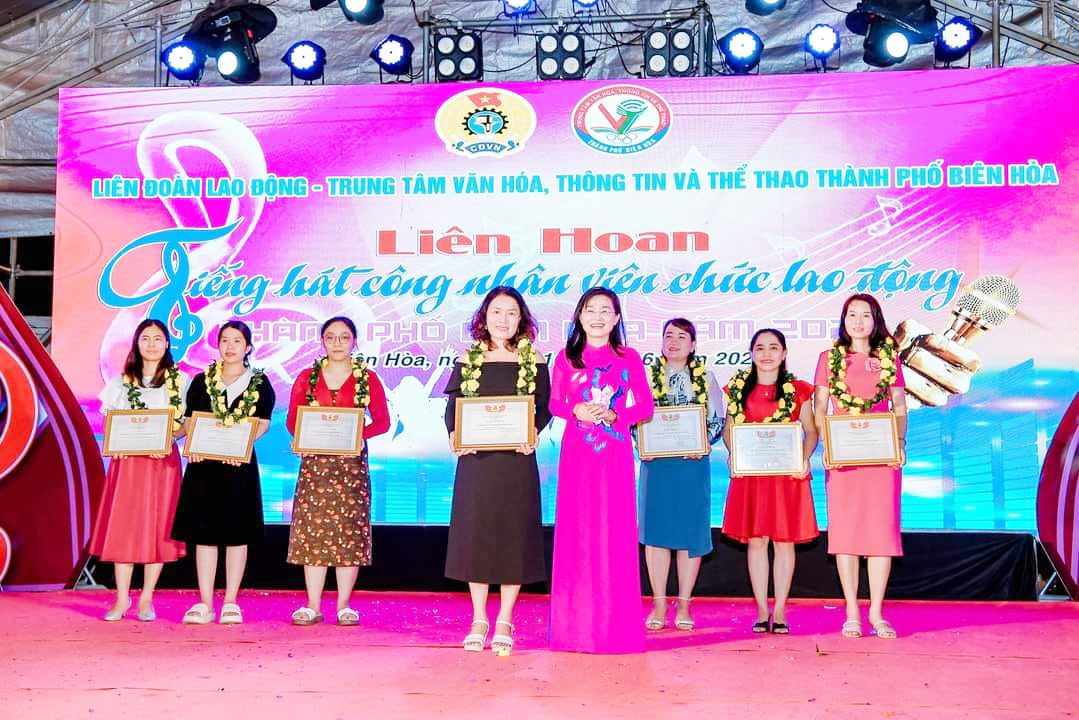 Thành tích văn hóa, văn nghệ của Công đoàn Trường Tiểu học Tam Phước 2